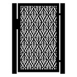 Poarta pietonala Loretta 90×150 cm