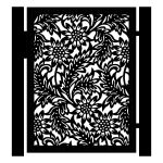 Poarta pietonala Lisa 90×120 cm