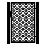 Poarta pietonala Gianna 90×150 cm