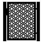 Poarta pietonala Giulia 90×120 cm