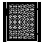 Poarta pietonala Caterina 90×120 cm