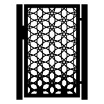 Poarta pietonala Azzurra 90×150 cm