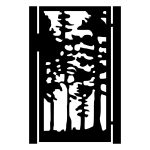 Poarta pietonala Veronica 90×170 cm