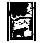 Poarta pietonala Olivia 90×150 cm