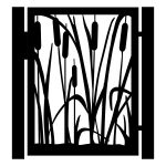 Poarta pietonala Diana 90×120 cm