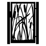 Poarta pietonala Diana 90×150 cm