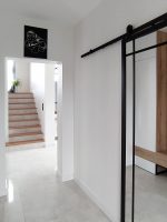 Pictura metalică a Maicii Domnului cu Copilul KNS023 50 cm - imagine 2