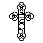 Cruce metalică KNS031 15 cm