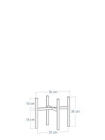 Suport pentru plante loft X Big  S - imagine 4