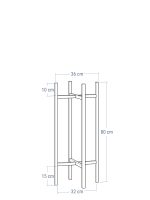Suport pentru plante loft X Big  L - imagine 5