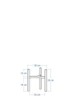 Suport pentru plante loft Tripod  S - imagine 4