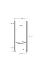 Suport pentru plante loft Tripod  M - imagine 6