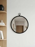 Oglindă metalică scandinavă Harstad 50 cm