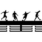 Suport Medalii Piłkarze 40 cm