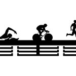 Suport Medalii Triatlon II 60 cm
