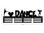 Suport Medalii I love dance 40 cm - imagine 2