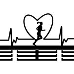 Suport Medalii Ritmul cardiac fată I 40 cm