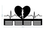 Suport Medalii Ritmul cardiac fată II 60 cm - imagine 2