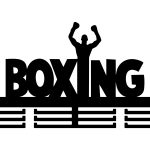 Suport Medalii Boxing II 60 cm