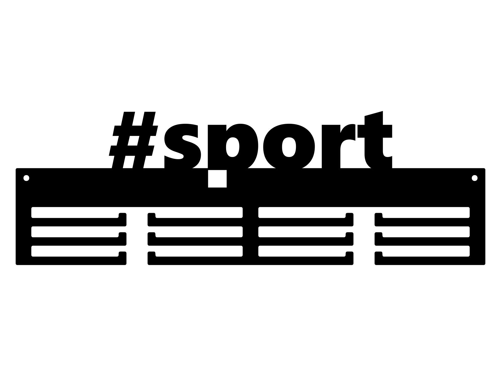 med203-40-cza Suport Medalii #SPORT 40 cm - imagine 1