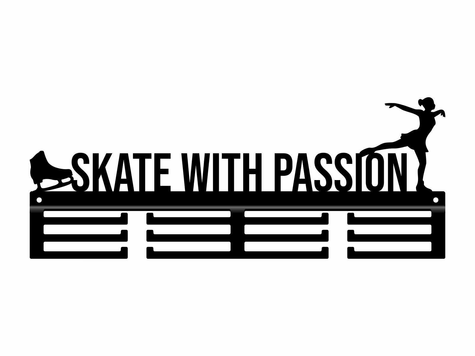 Suport pentru medalii Skate With Passion