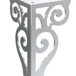 Nóżka meblowa Sara Chrom