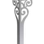 Noga meblowa Sara Chrom