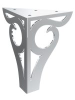 Nóżka meblowa Gian Chrom