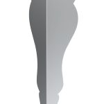 Noga meblowa Henry Chrom