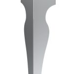 Noga meblowa Ernest Chrom