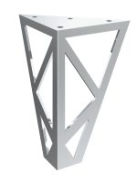 Picior de mobilier Polygon Chrom 15 cm