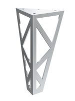 Picior de mobilier Polygon Chrom 20 cm