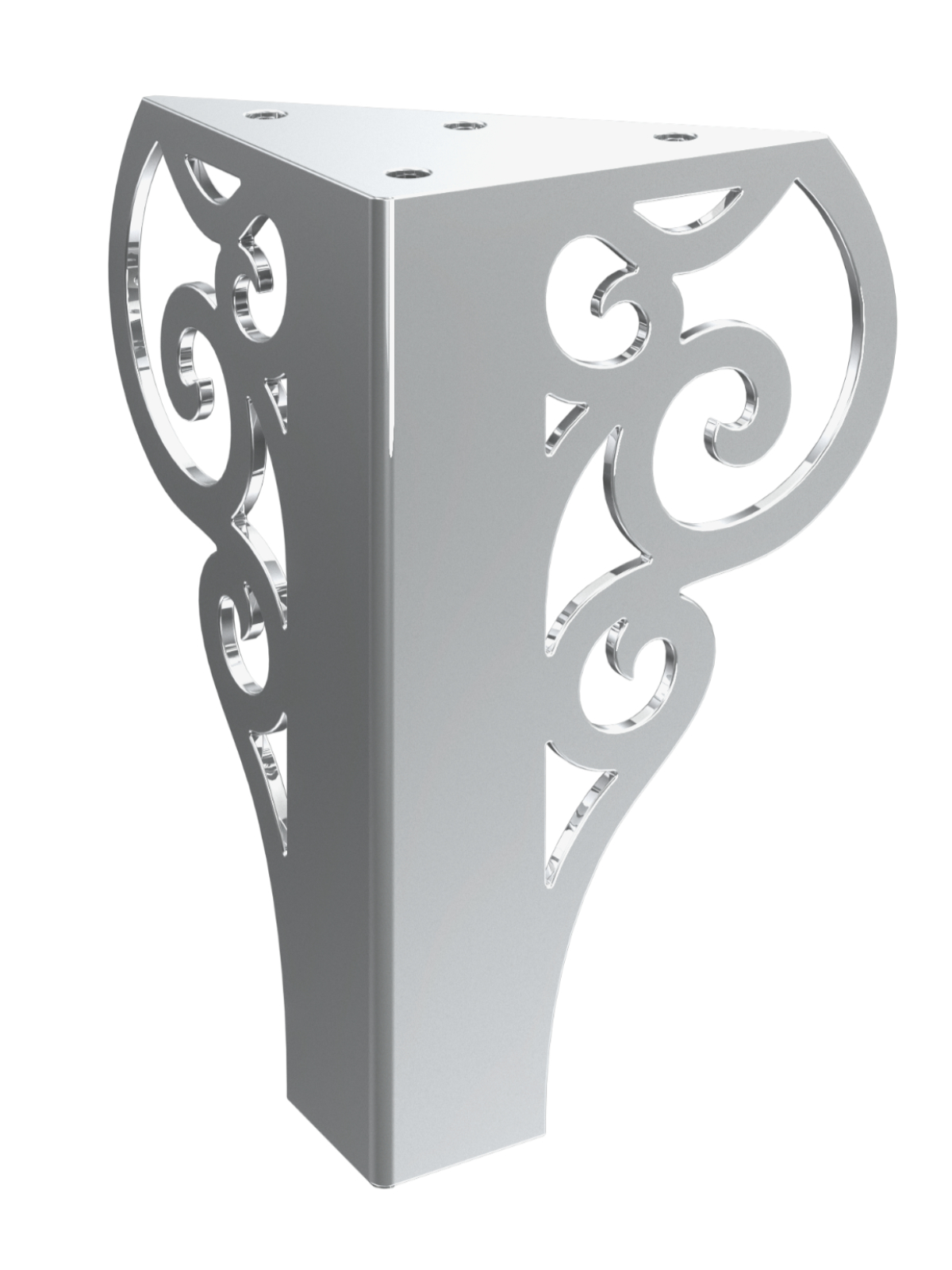 nog020-15-snp Nóżka meblowa Royal Chrom