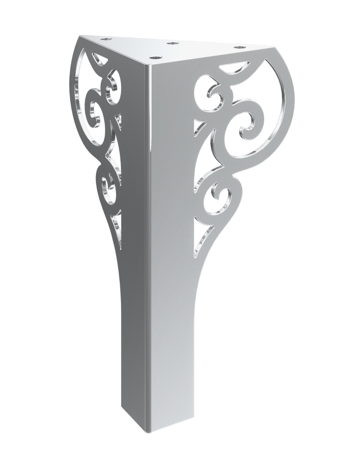 nog020-20-snp Noga do szafki Royal Chrom