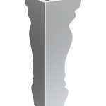 Nóżka meblowa Mary Chrom