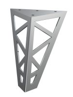 Picior de mobilier Focus Chrom 15 cm