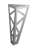 Picior de mobilier Focus Chrom 20 cm