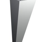 Picior de mobilier Apollo Chrom 20 cm