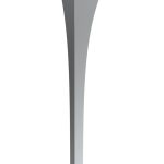 Noga do stołu Talia Chrom