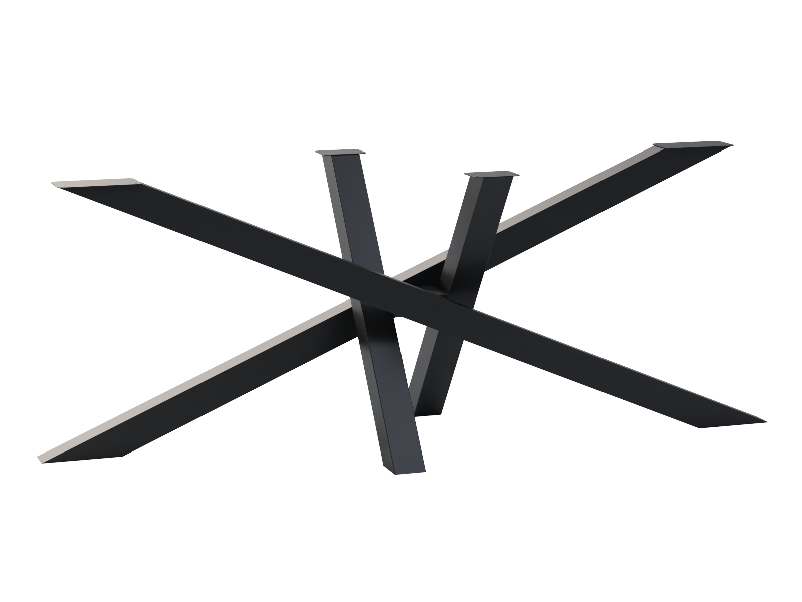 np-108-70x190-h72-cza Picior metalic pentru masă Milano XL - imagine 1