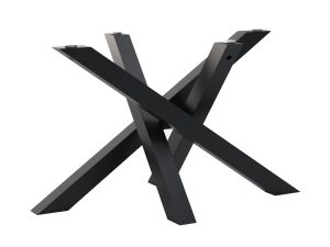 Picior metalic pentru masă Mediolan pentru blatul din sticlă M