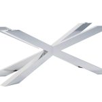 Noga do stołu pod blat szklany Pająk Heavy Chrom XL