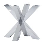 Noga do stolika pod blat szklany Pająk Slim Chrom S