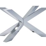 Noga do stołu ze stali nierdzewnej chrom Pająk Heavy M