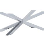 Noga metalowa do stolika Pająk Slim chrom L