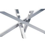 Picior de masă din oțel inoxidabil Crom Mediolan L