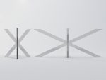 Podstawa do stołu ze stali nierdzewnej Cross XL - imagine 4