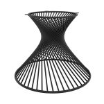 Picior metalic pentru masă Twist Loft