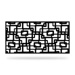 Panou gard decorativ  GEO 03