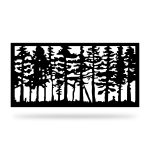 Panou gard decorativ  NAT 04